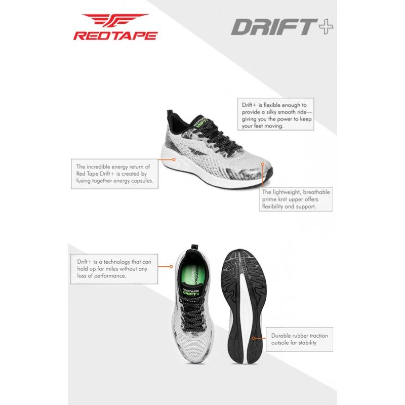 Men White Walking Shoes - Image 2