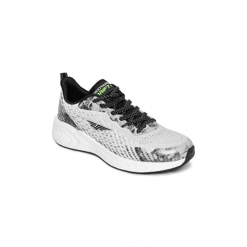Men White Walking Shoes - Image 3