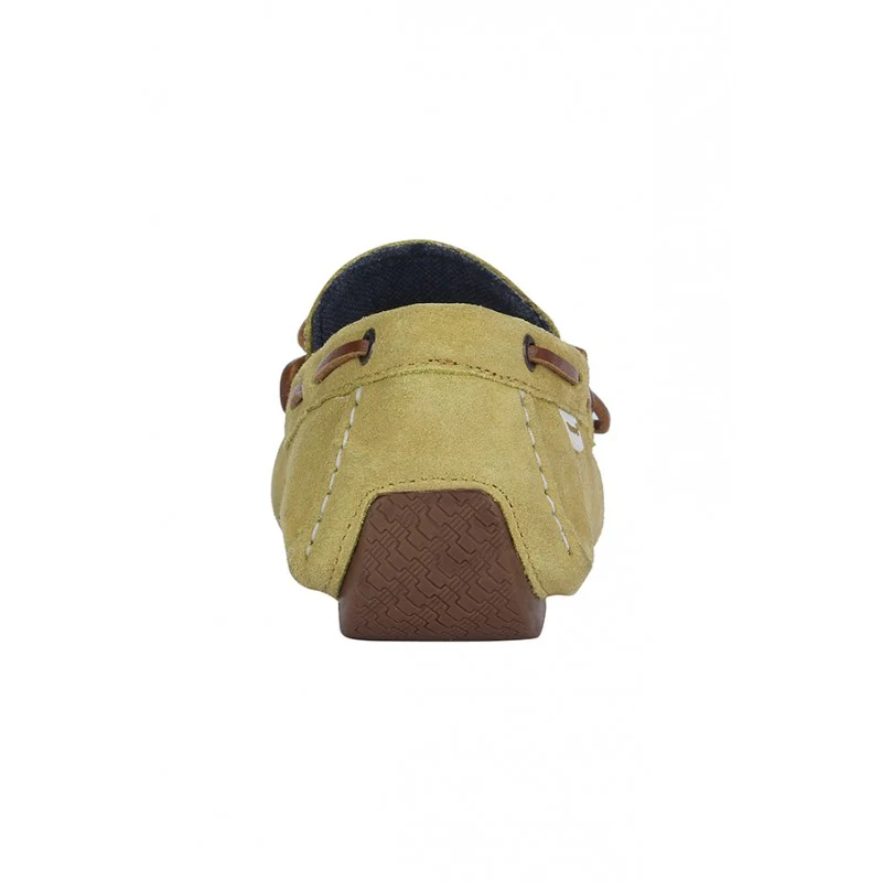 Men Yellow Driving Shoes - Image 6