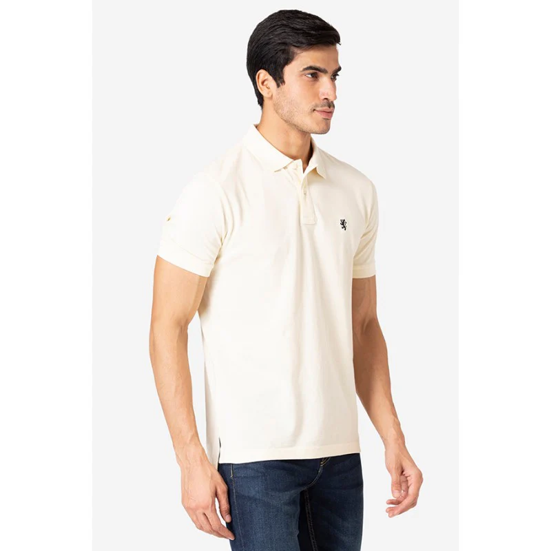Men's Apricot Half Sleeve T-Shirt - Image 3