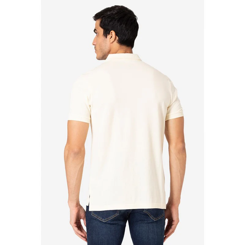 Men's Apricot Half Sleeve T-Shirt - Image 4