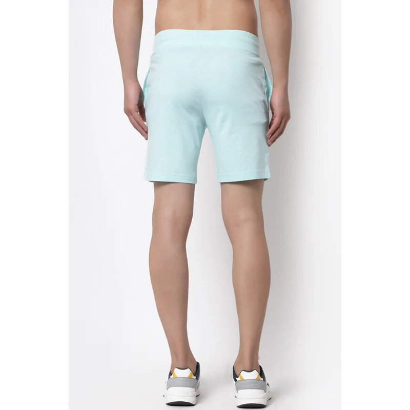 Men Aqua Activewear Shorts - Image 3