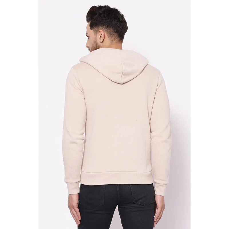 Men's Beige Hoodies - Image 3