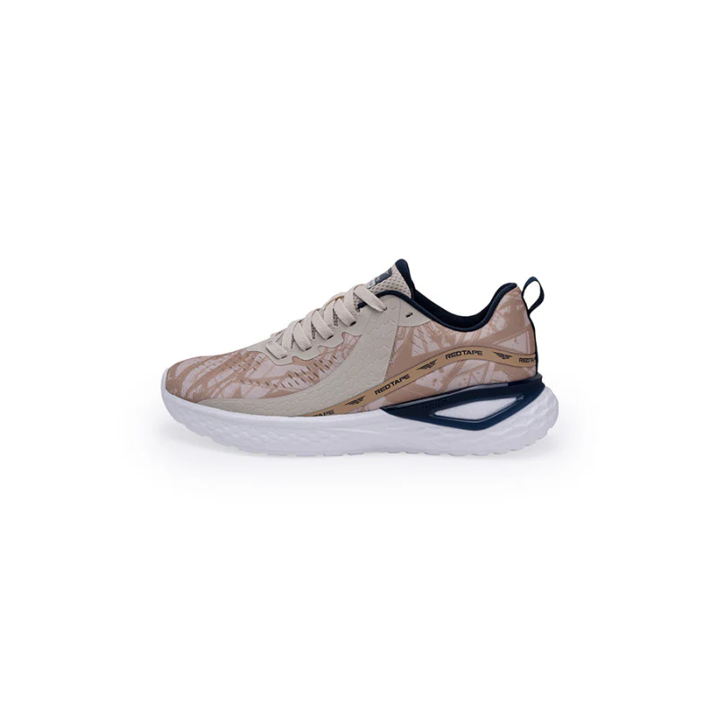 Men's Beige Walking Shoes - Image 4
