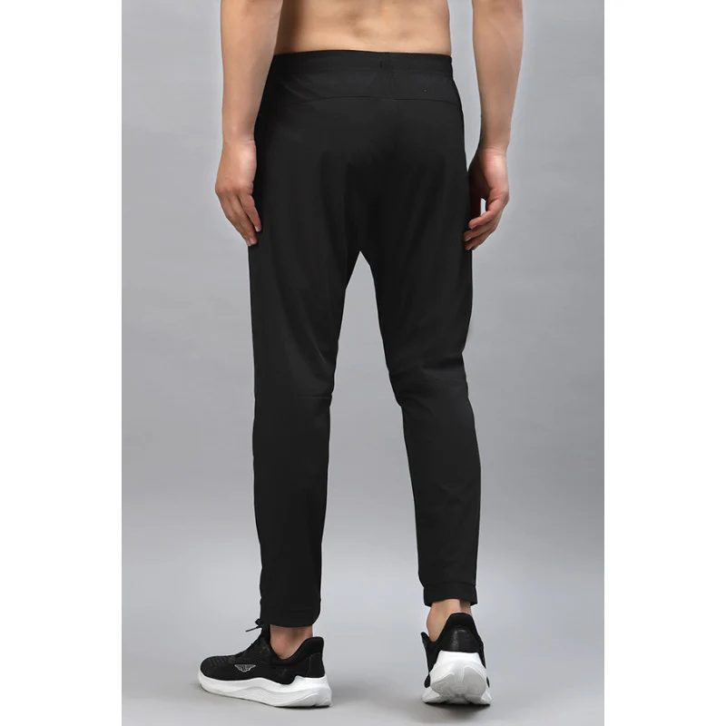 Men's Black Activewear Joggers - Image 3