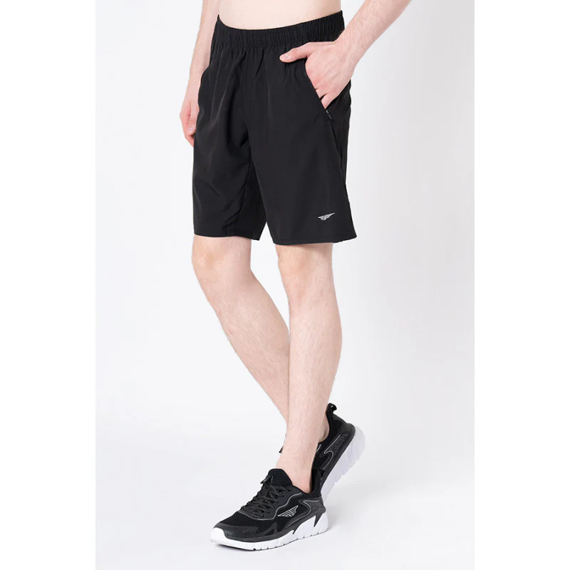 Men's Black Activewear Shorts - Image 2
