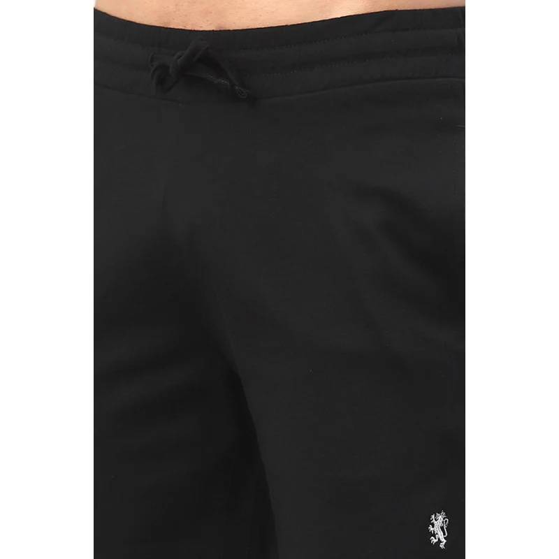 Men Black Activewear Shorts - Image 4