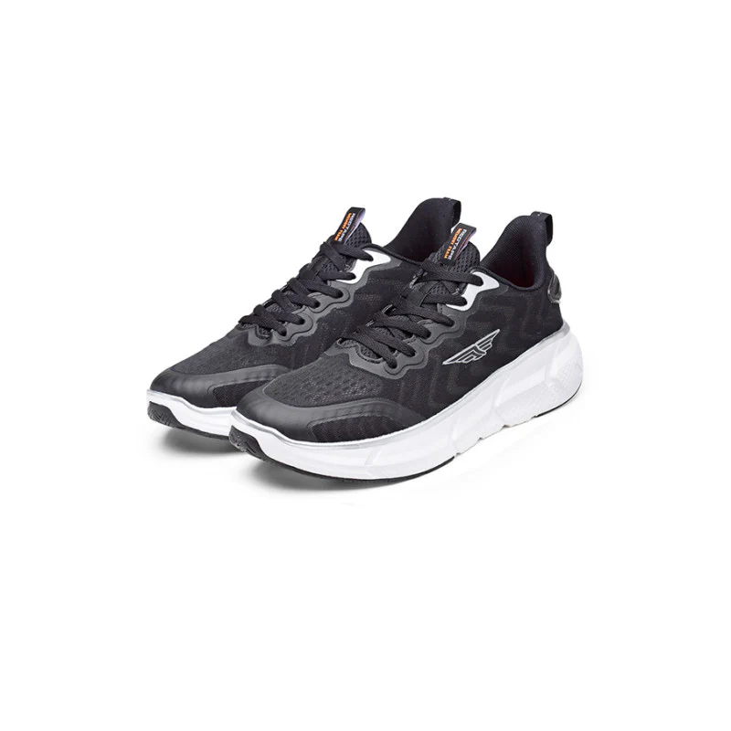 Men's Black And White Walking Shoes - Image 5