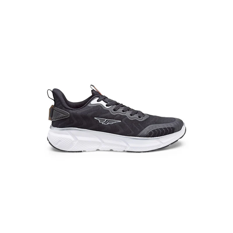 Men's Black And White Walking Shoes - Image 3
