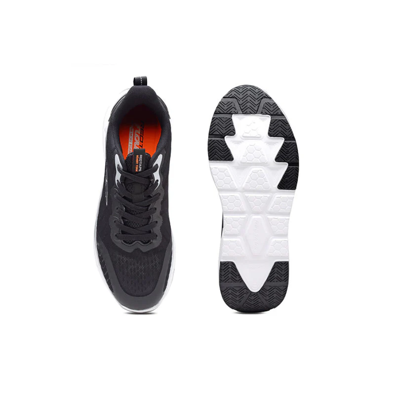 Men's Black And White Walking Shoes - Image 6