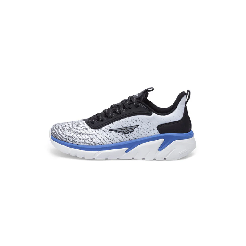 Men Black And White Walking Shoes - Image 4