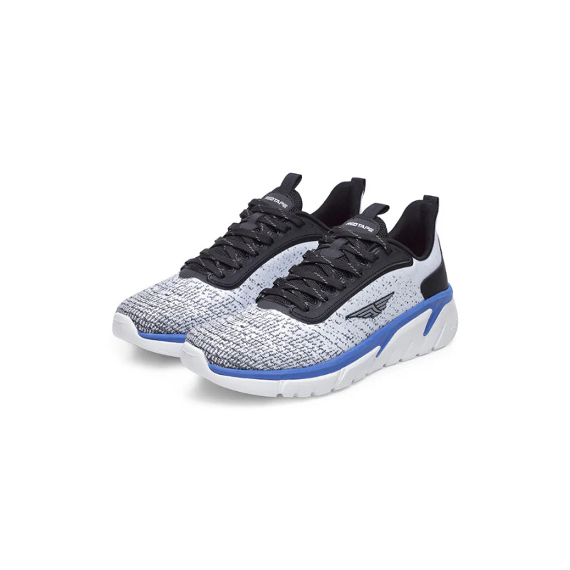 Men Black And White Walking Shoes - Image 5