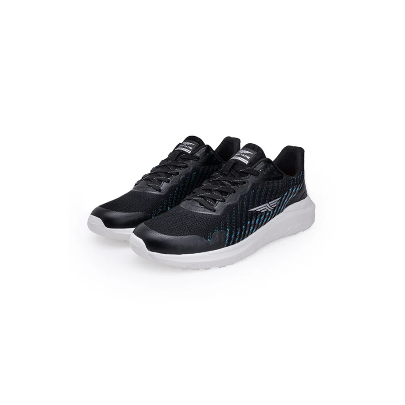Men's Black & Blue Walking Shoes - Image 4