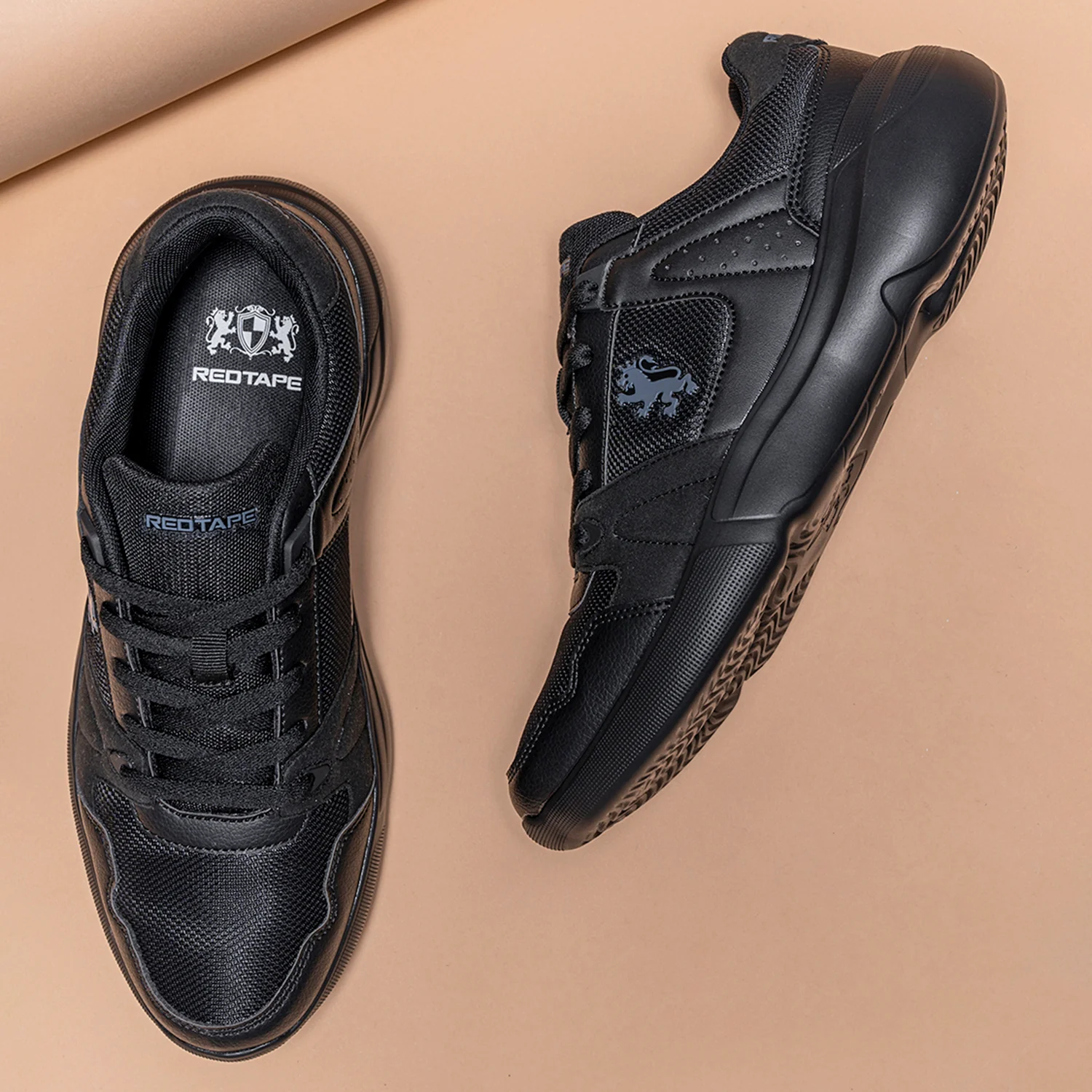Men's Black Casual Sneaker Shoes for Men - Elevated Comfort, Perfect Casual Shoes for Men - Image 7
