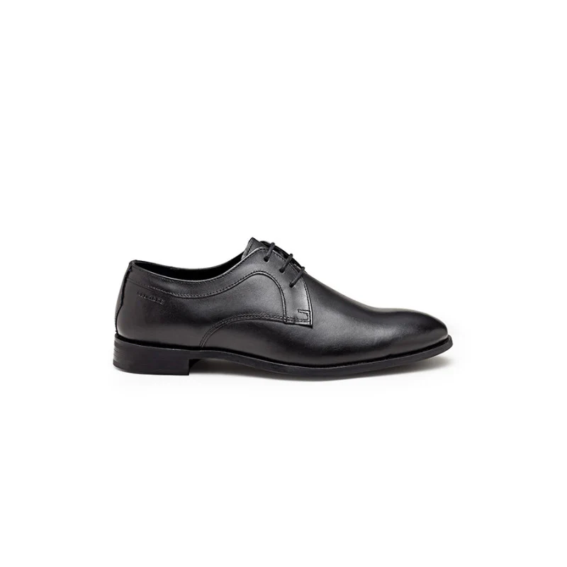 Men's Black Derby Shoes - Image 2