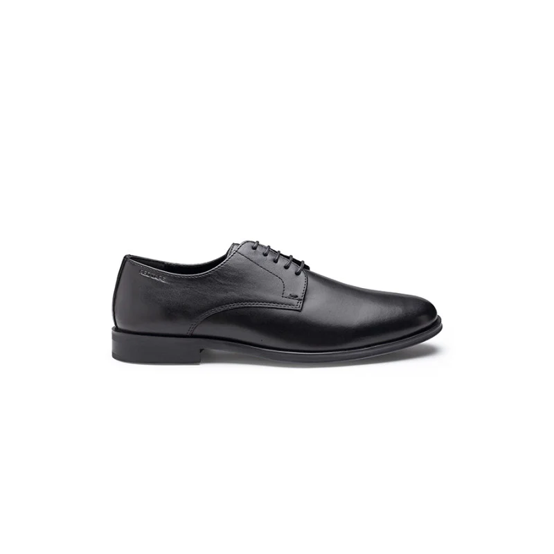 Men's Black Derby Shoes - Image 3