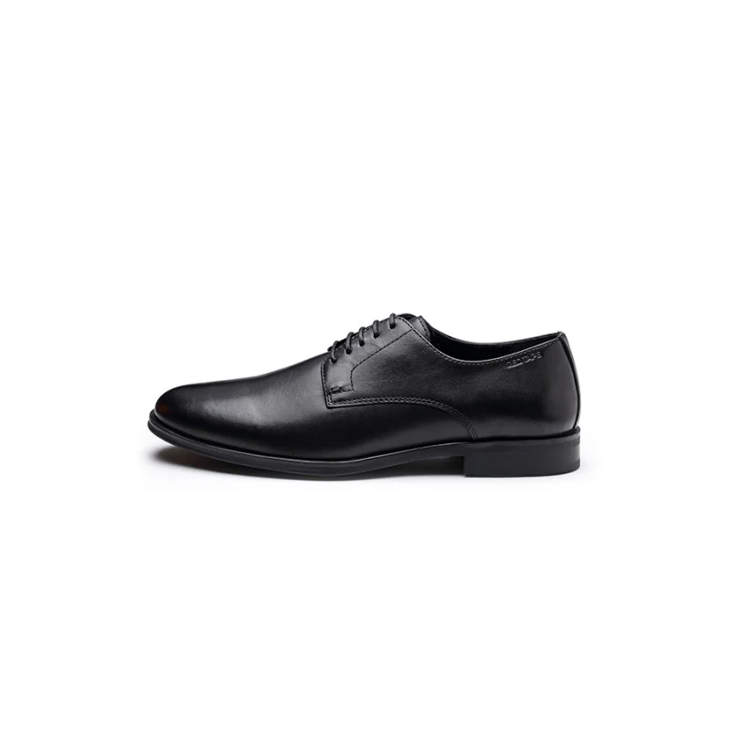 Men's Black Derby Shoes - Image 4