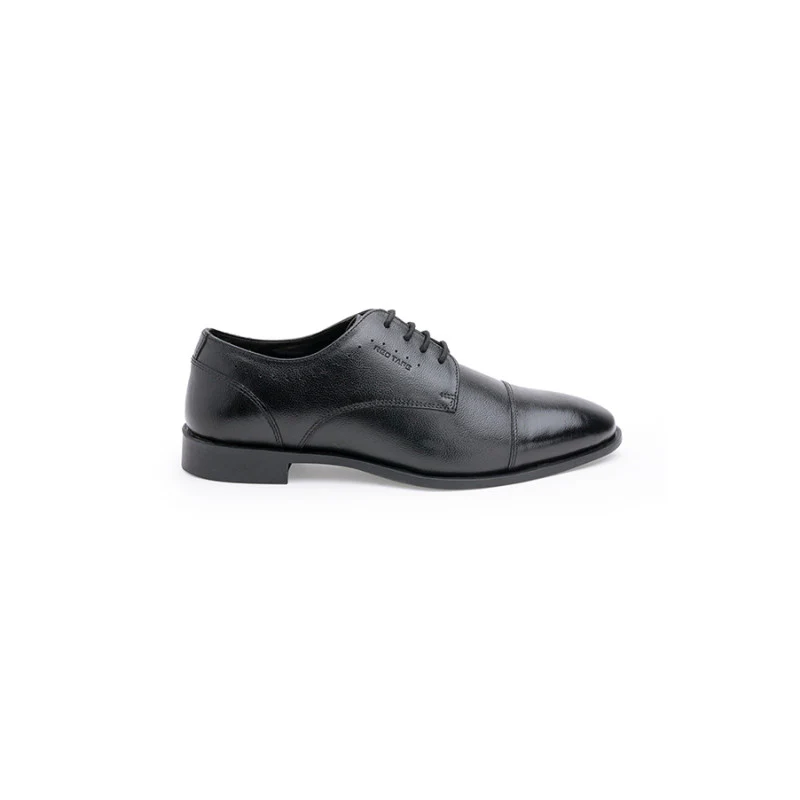 Men's Black Derby Shoes - Image 3
