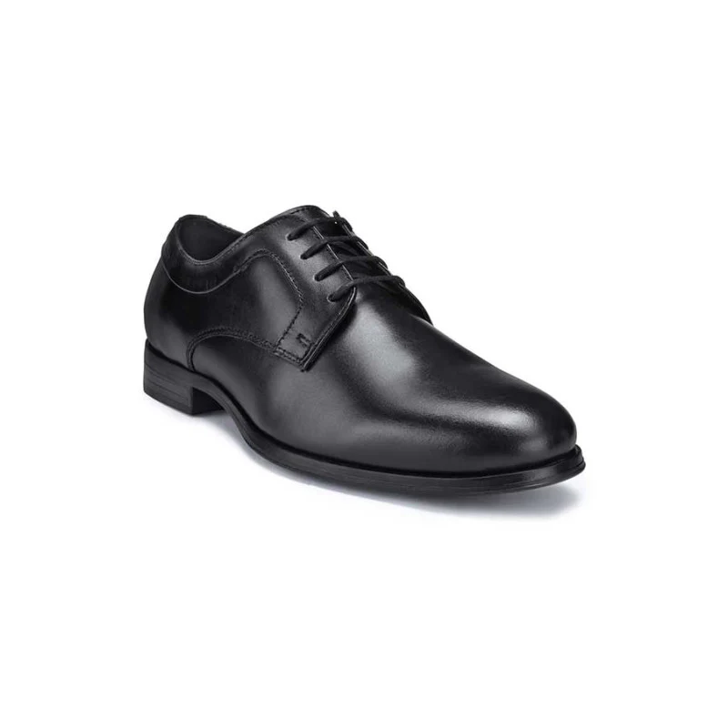 Men's Black Derby Shoes - Image 2