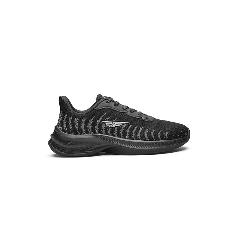 Men Black/Gray Walking Shoes, - Image 3