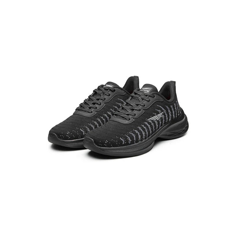 Men Black/Gray Walking Shoes, - Image 5
