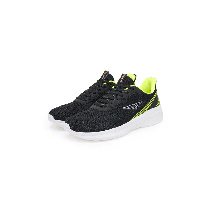 Men Black/Grey Walking Shoes - Image 4