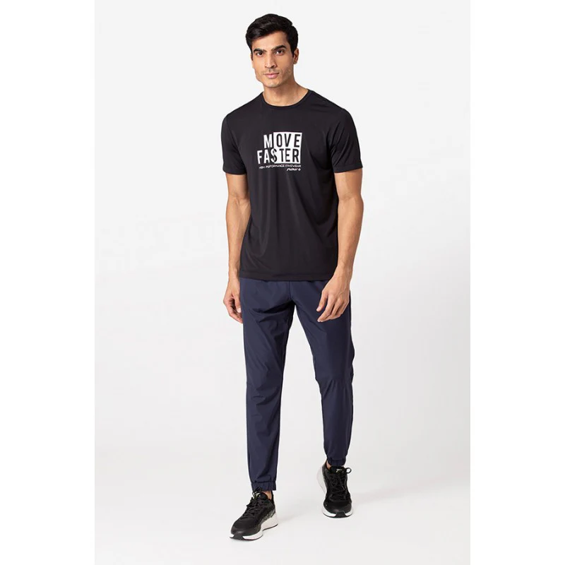 Men's Black Active T-Shirt - Image 5
