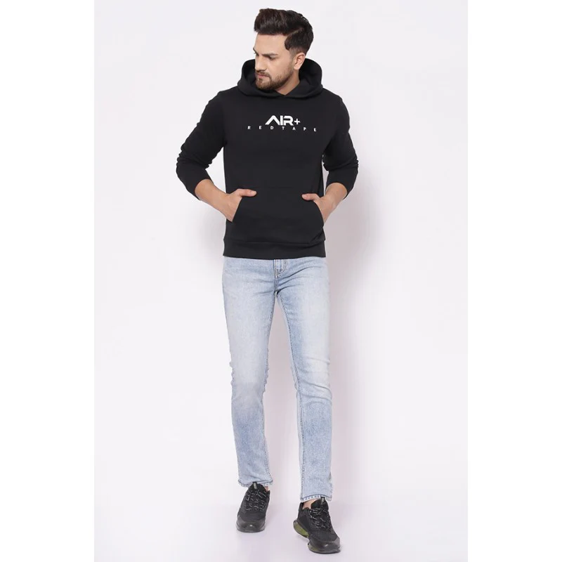 Men's Black Hoodies - Image 4