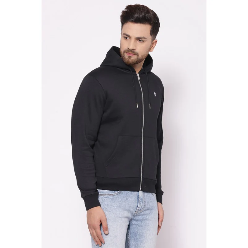 Men's Black Hoodies - Image 2