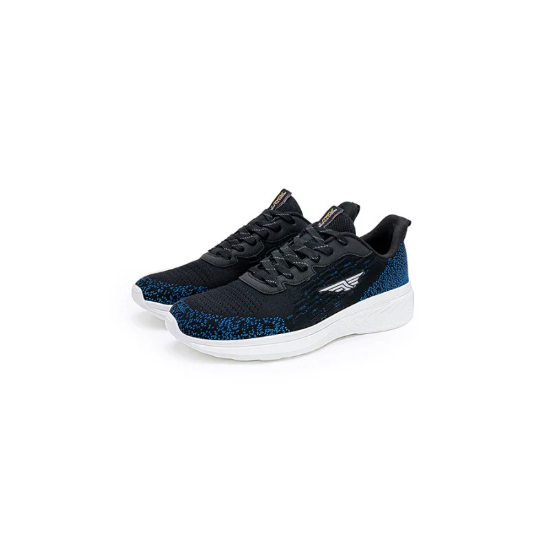 Men's Black/Ice Blue Walking Shoes - Image 5