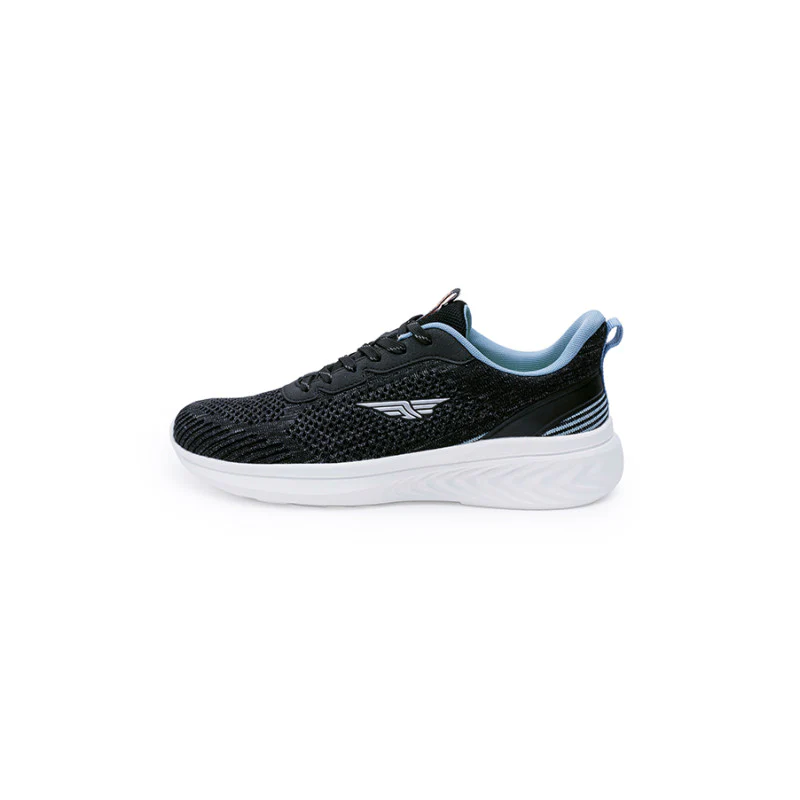 Men Black & Ice Grey Walking Shoes - Image 4