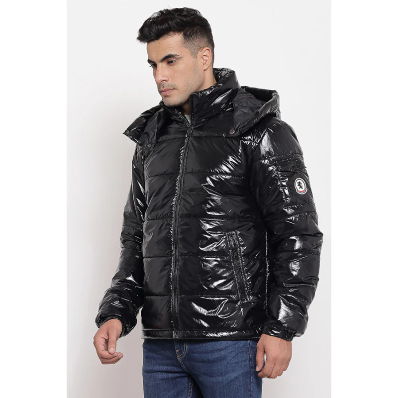 Men's Black Jacket - Image 2