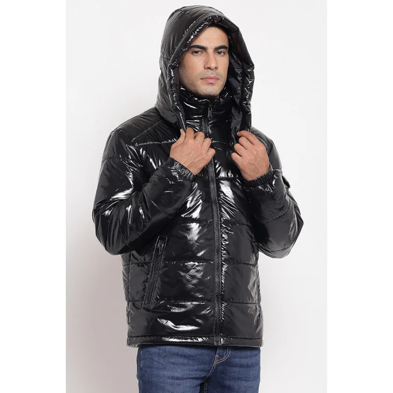 Men's Black Jacket - Image 3