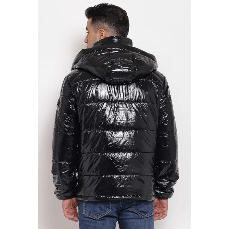 Men's Black Jacket - Image 4