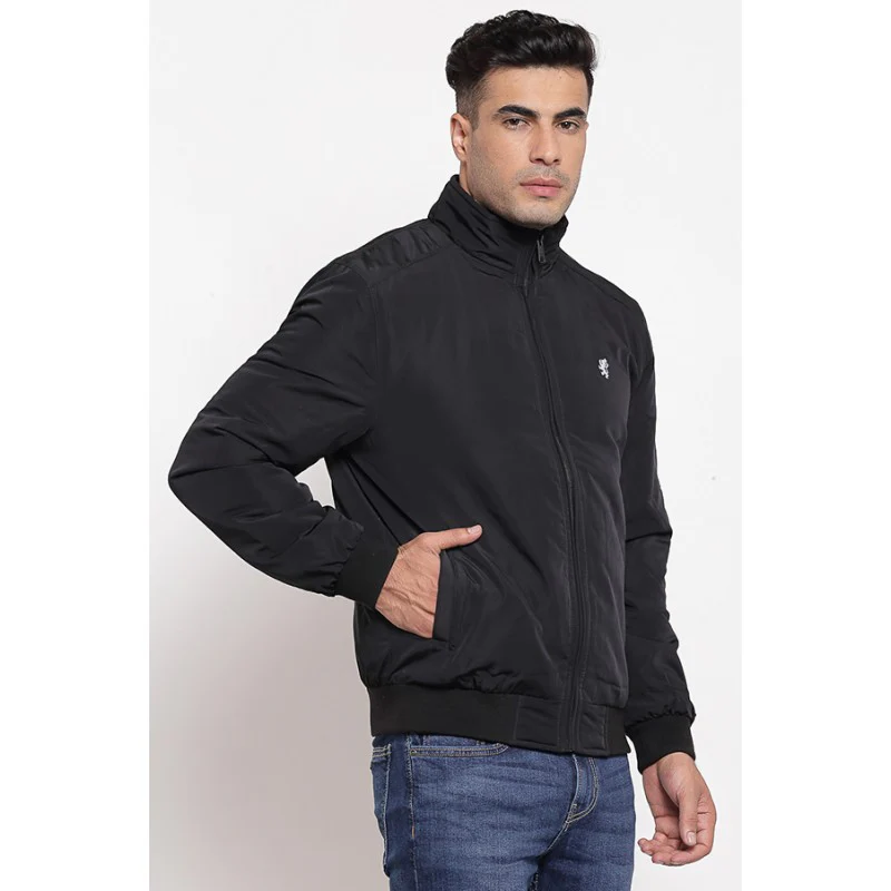 Men's Black Jacket - Image 2