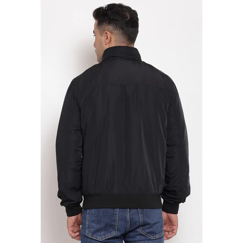 Men's Black Jacket - Image 3
