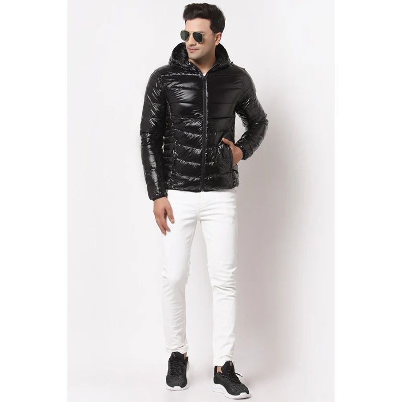 Men's Black Jacket - Image 4
