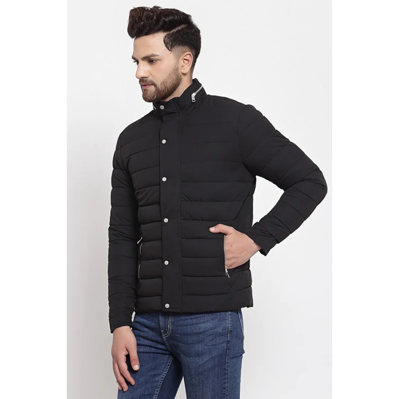Men's Black Jacket - Image 2