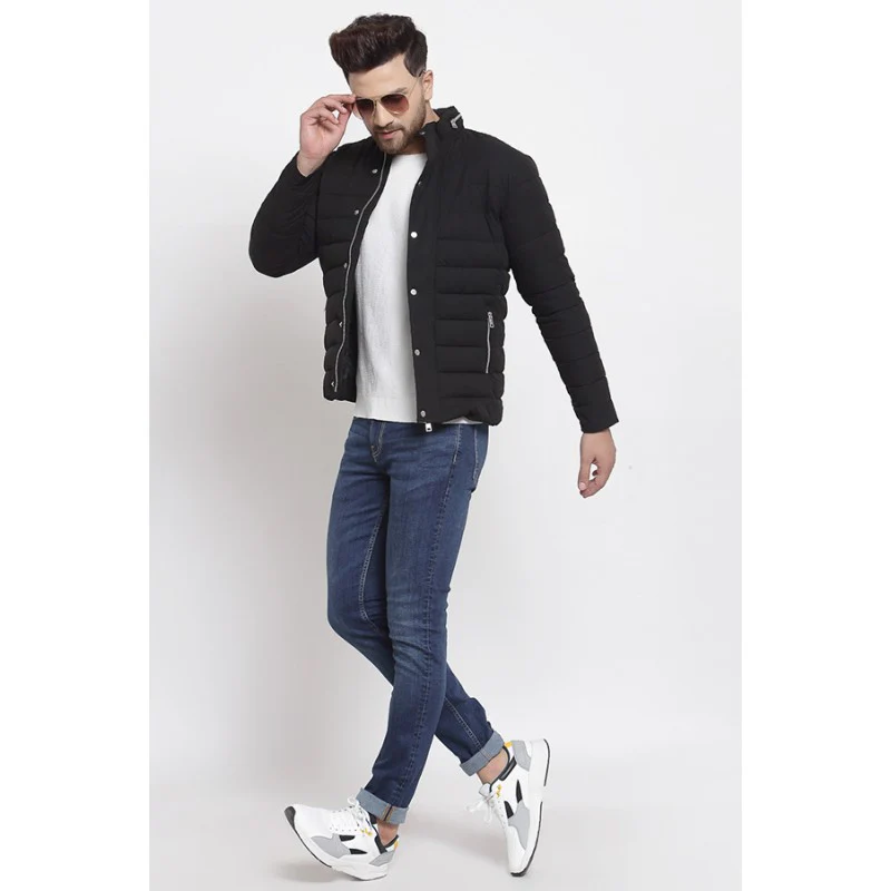 Men's Black Jacket - Image 4