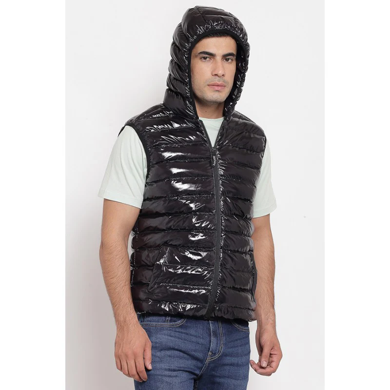 Men's Black Jacket - Image 3