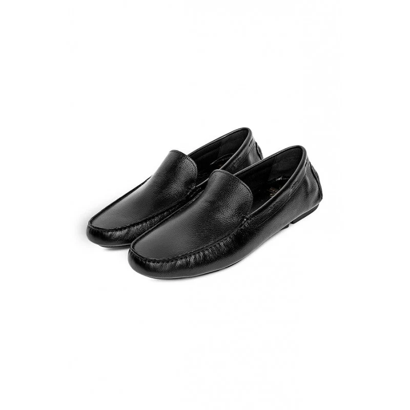 Men's Black Moccasin - Image 5