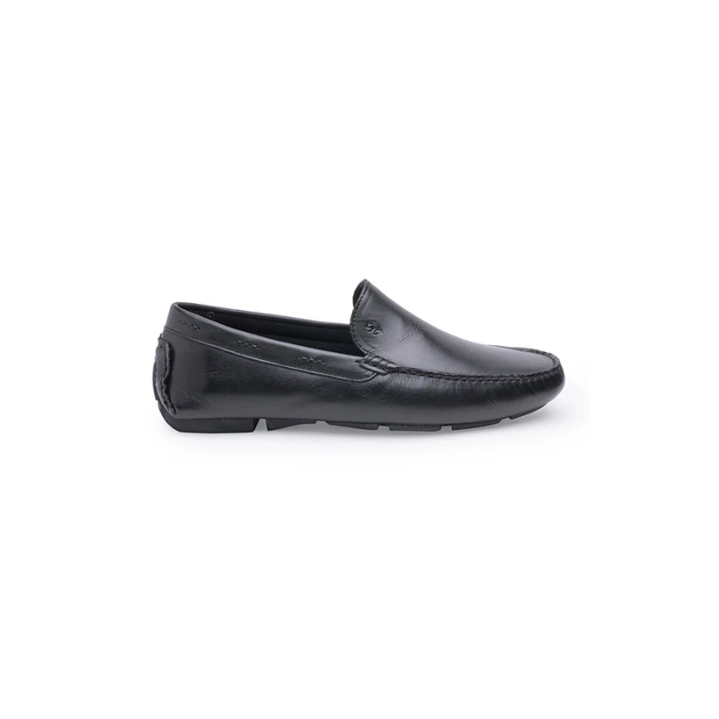 Men's Black Moccasin - Image 3