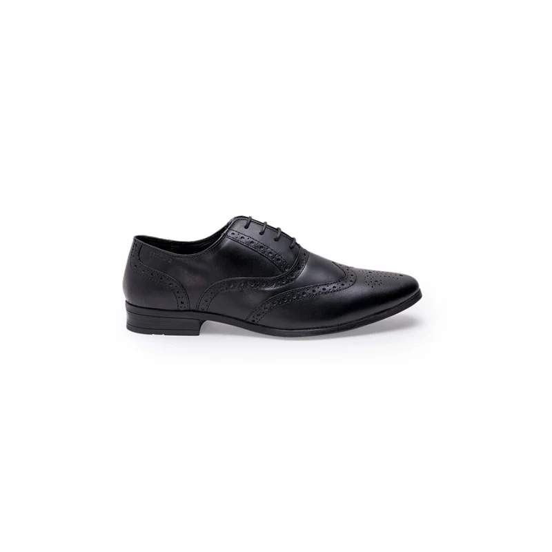 Men's Black Oxford Shoes - Image 3