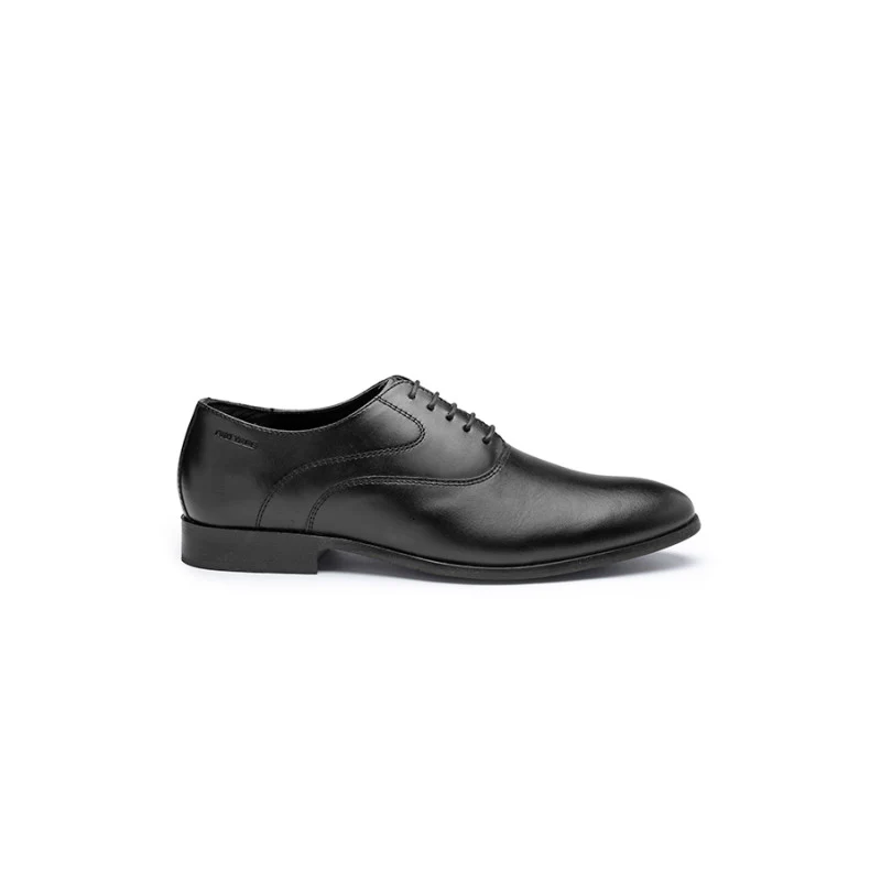 Men's Black Oxfords Shoes - Image 3