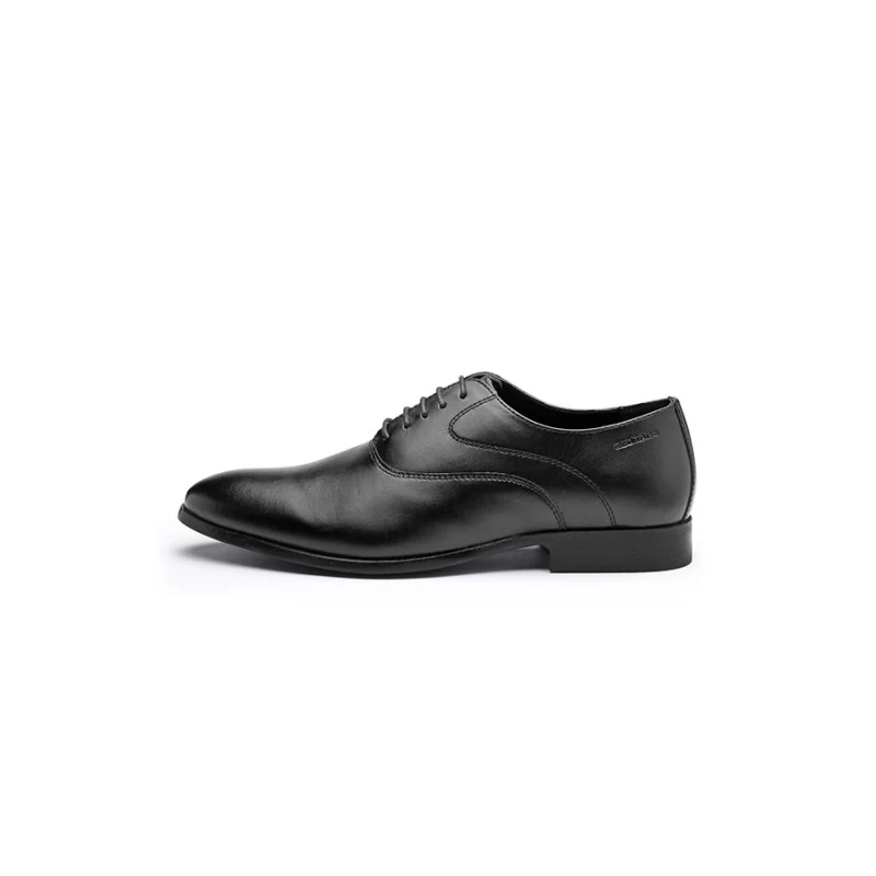 Men's Black Oxfords Shoes - Image 4