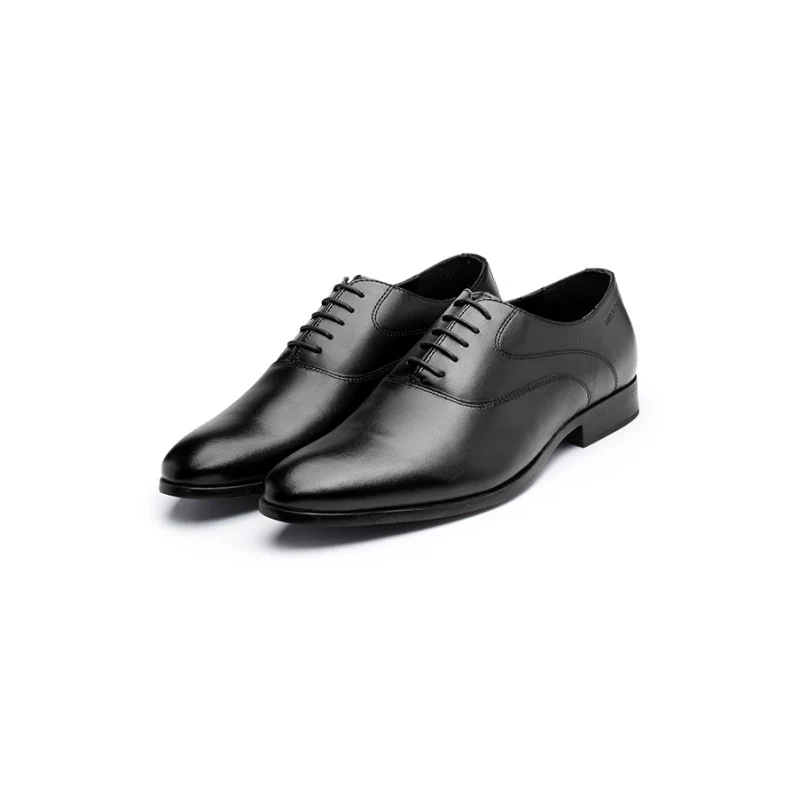 Men's Black Oxfords Shoes - Image 5