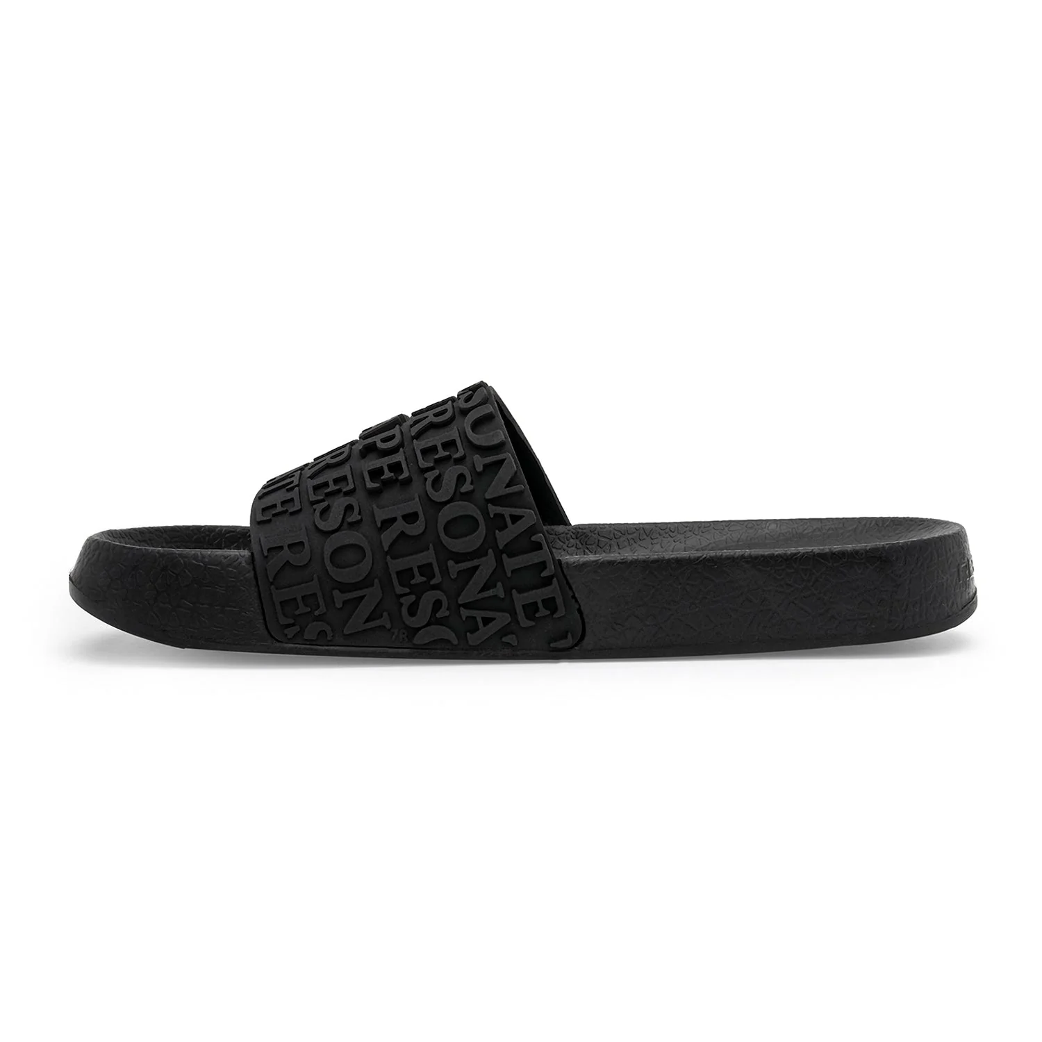 Men's Black Pool Sliders for Casual Everyday Ease - Image 3