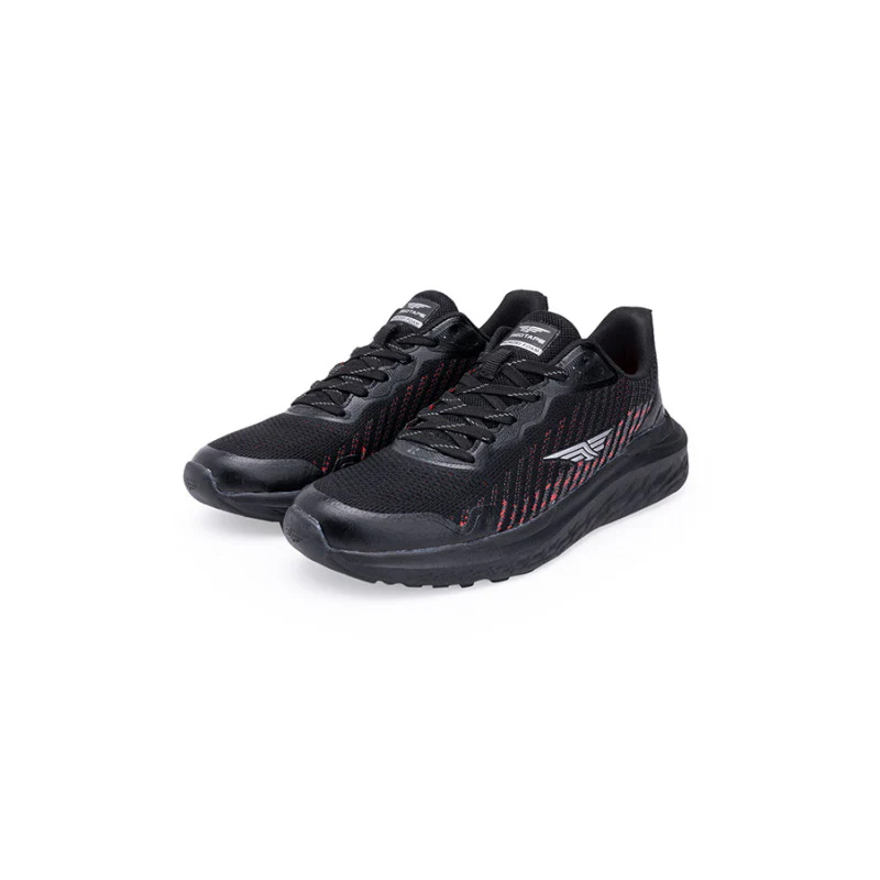 mens black red walking shoes - Image 3