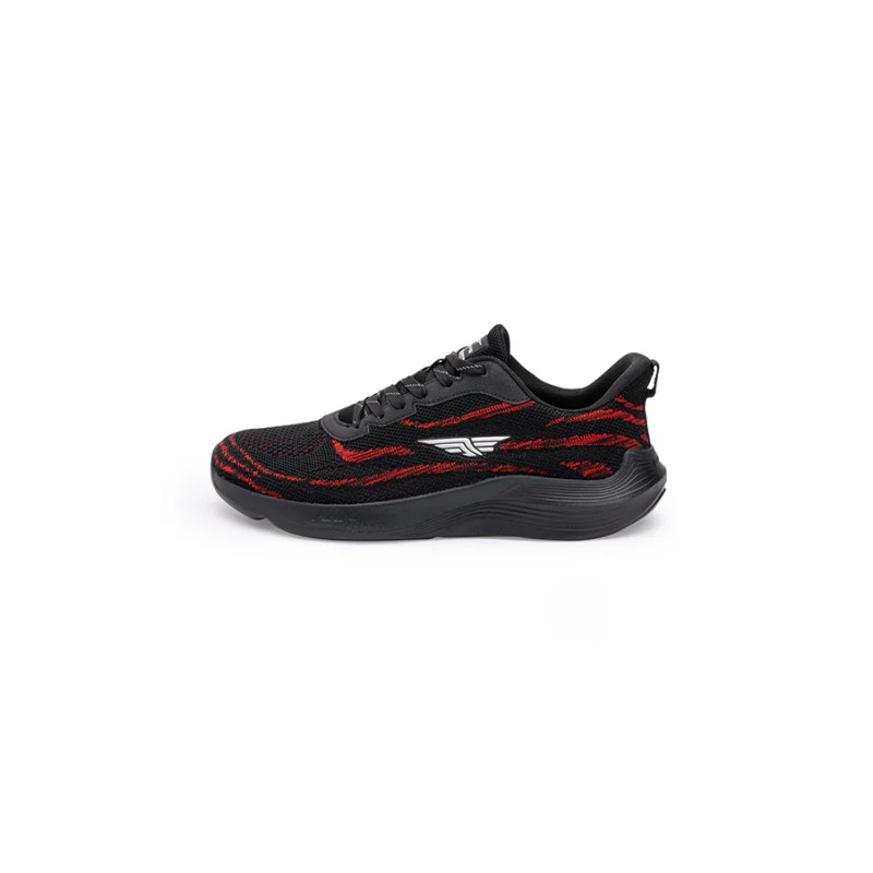 mens black red walking shoes - Image 3