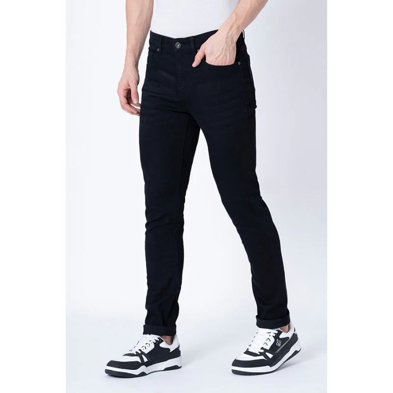 Men's Black Skinny Jeans - Image 2